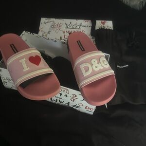 Authentic woman’s dolce and gabbana slides